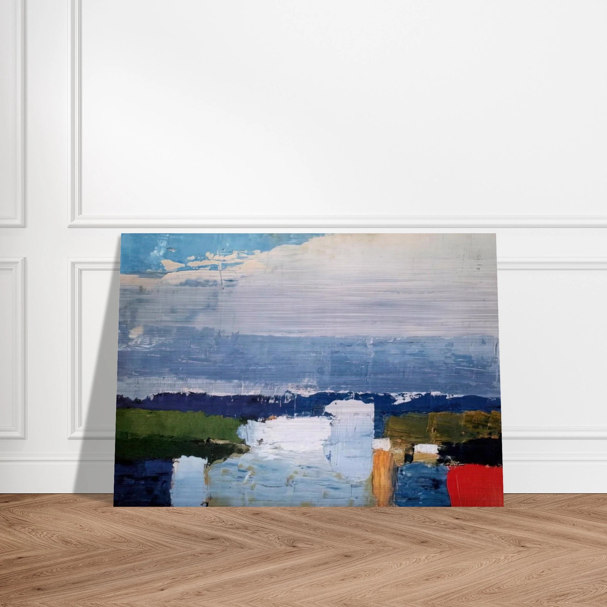 Paysage du midi - Art Informel - Nicolas de Stael Brushed Aluminum Print - 70x100 cm / 28x40 inches | Nicolas de Stael Aluminum Print | Nicolas de Stael Prints
