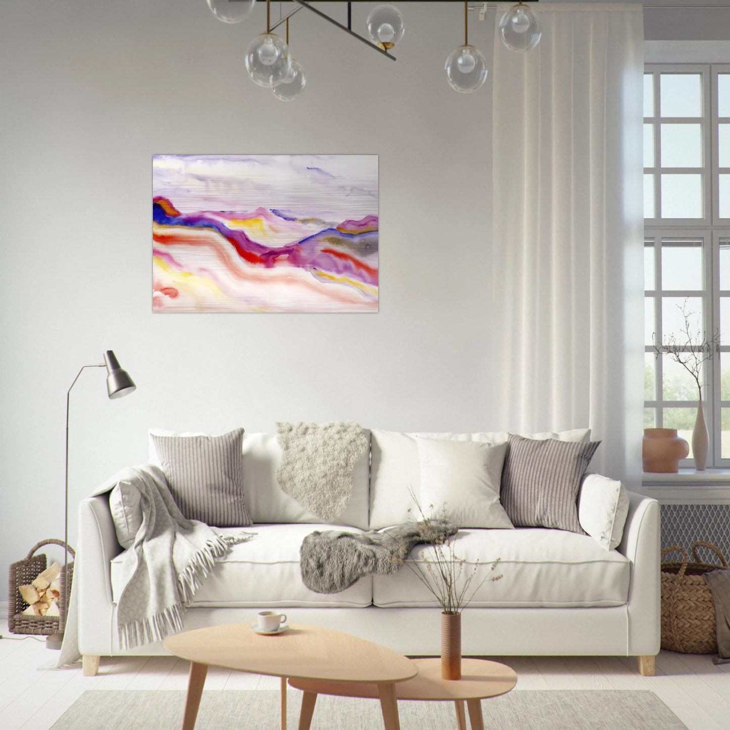 Provincetown Dunes - 1914 - Charles Demuth Brushed Aluminum Print - 70x100 cm / 28x40 inches | Charles Demuth Aluminum Print | Charles Demuth Prints
