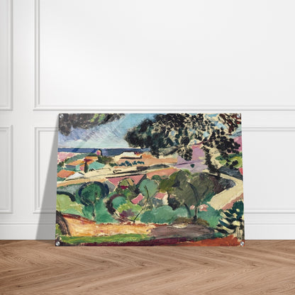 PAYSAGE DE COLLIOURE 1907 - Henri Matisse Acrylic Print - 70x100 cm / 28x40″ inches
