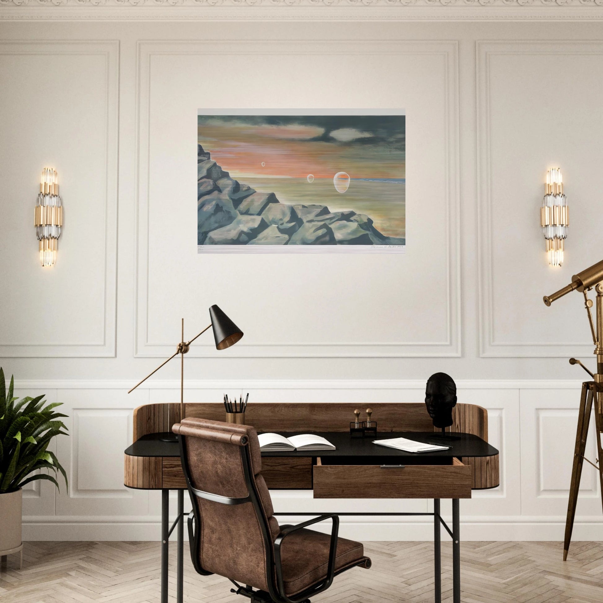 Eschantos 21 - Magic Realism - Clarence Holbrook Carter Brushed Aluminum Print - 70x100 cm / 28x40 inches | Clarence Holbrook Carter Aluminum Print | Clarence Holbrook Carter Prints