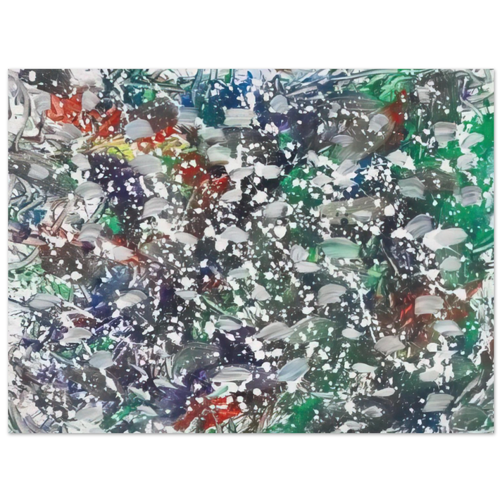Marcel Barbeau - Neigeoliale  75x100 cm / 30x40inches Fine Art Poster
