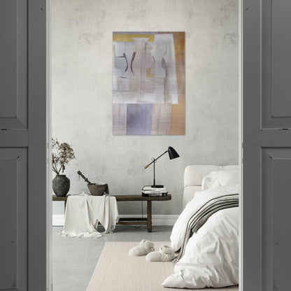 Sept 8-54 Torcello - 1954 - Ben Nicholson Brushed Aluminum Print - 70x100 cm / 28x40 inches | Ben Nicholson Aluminum Print | Ben Nicholson Prints
