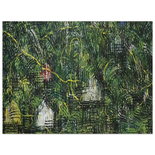 Jennifer Bartlett - Bee - 1999  75x100 cm / 30x40inches Fine Art Poster