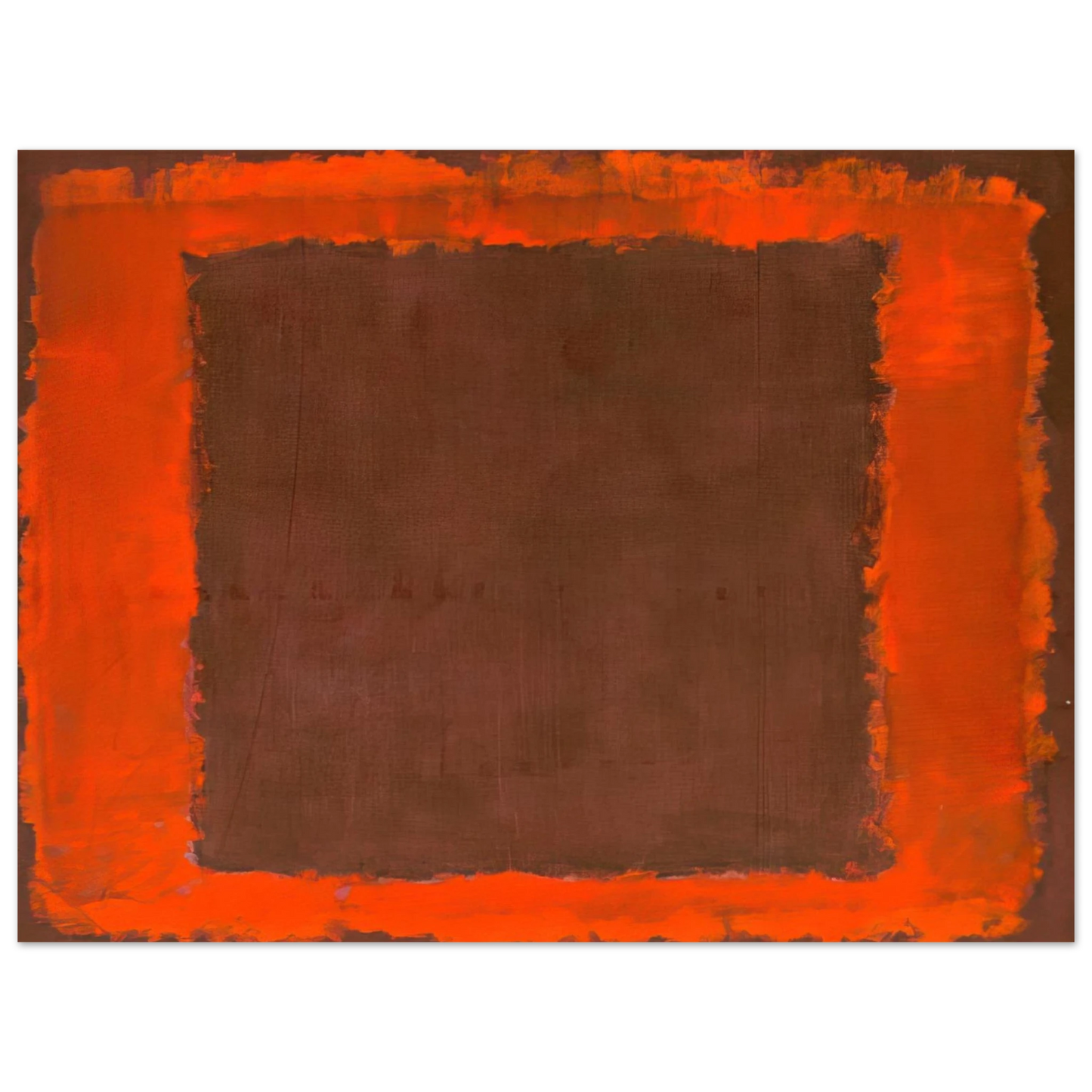 Mark Rothko - Untitled Mural for End Wall - 1959 Wall Art - 21x29.7 cm / 8x12" - Fine Art Poster-canvas - -