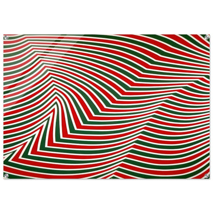 Swirling Retina - Marcel Barbeau Acrylic Print - 70x100 cm / 28x40″ inches