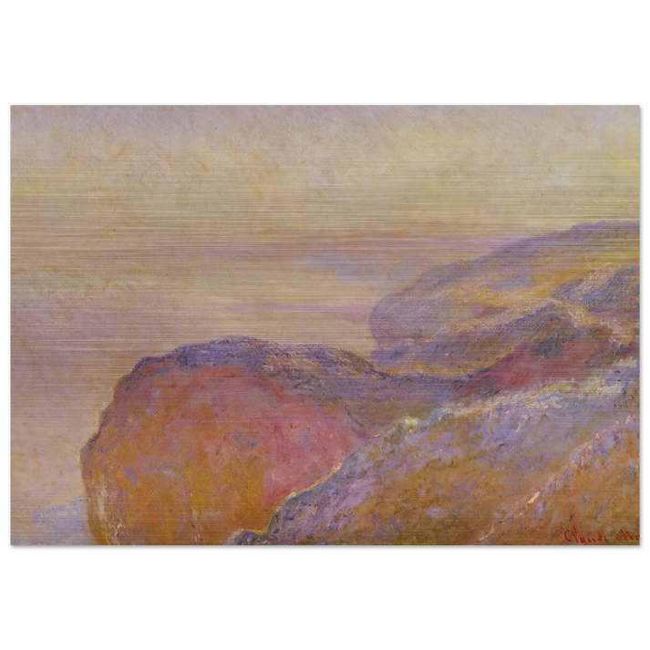 At Val-Saint-Nicolas near Dieppe in the Morning - claude monet Brushed Aluminum Print - 70x100 cm / 28x40 inches | claude monet Aluminum Print | claude monet Prints