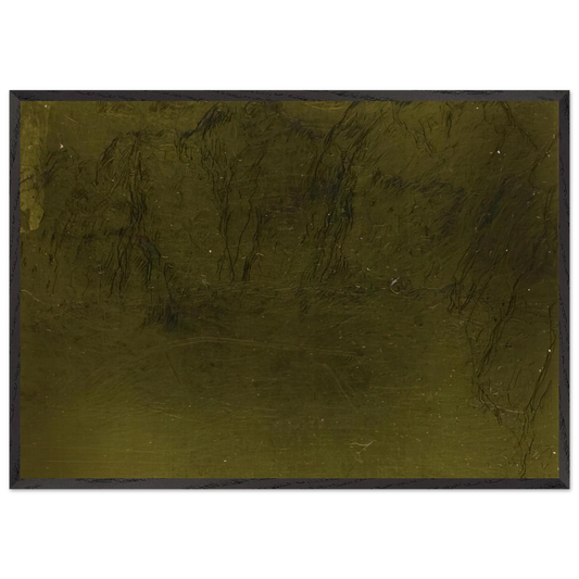 NEAR EROMSOE NORWAY - Ivan Albright 70x100 cm / 28x40 inches Framed Art Print – Black Wooden Frame