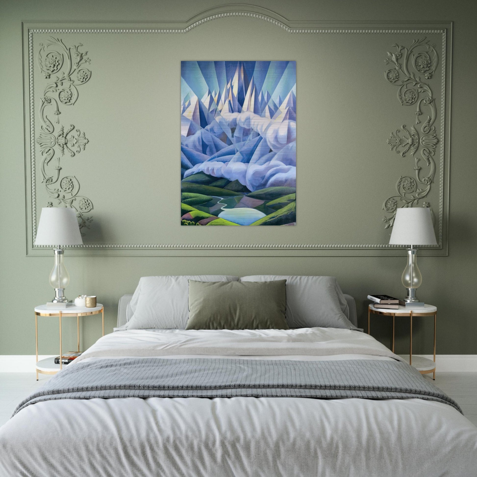 Forme ascenzionali o Forze ascenzionali - 1930 - Gerardo Dottori Brushed Aluminum Print - 70x100 cm / 28x40 inches | Gerardo Dottori Aluminum Print | Gerardo Dottori Prints