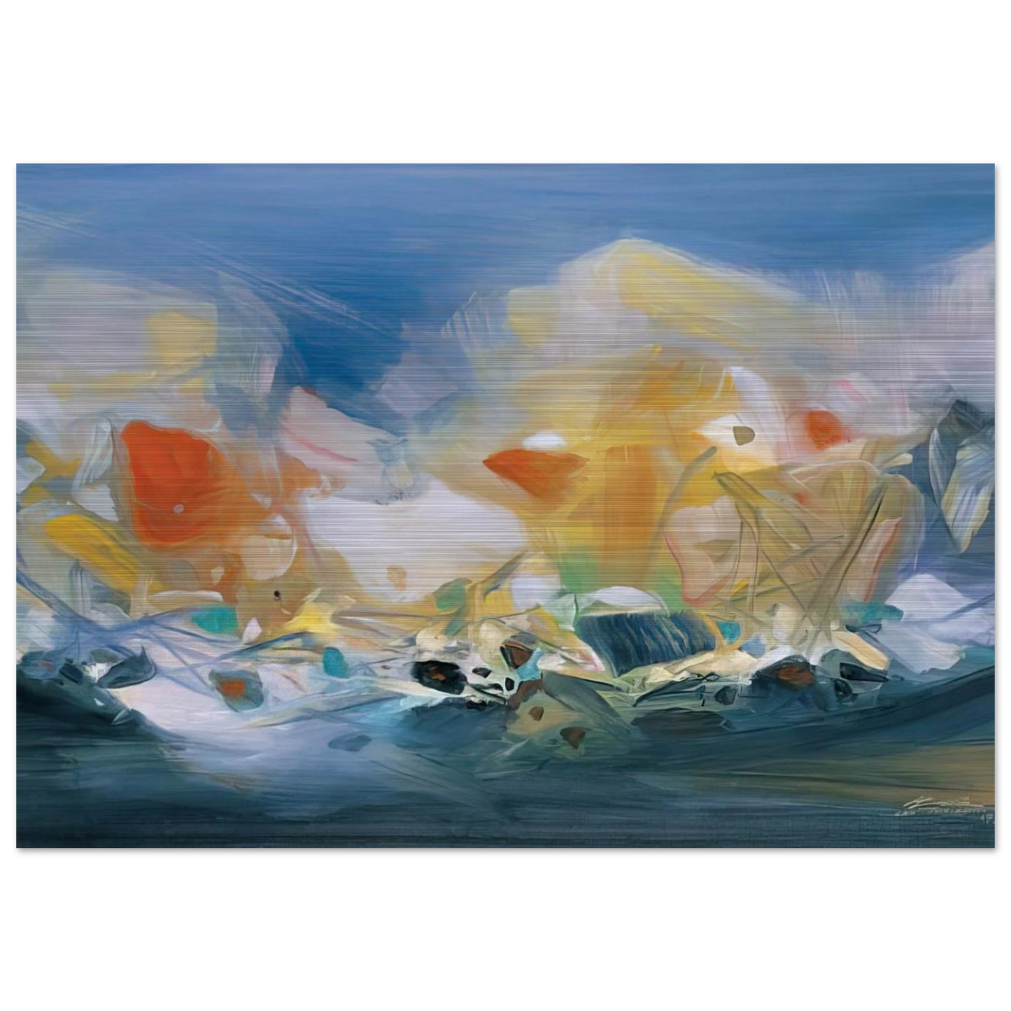 NUEE IMMAT RIELLE 2007 - Chu teh Chun Brushed Aluminum Print - 70x100 cm / 28x40 inches | Chu teh Chun Aluminum Print | Chu teh Chun Prints