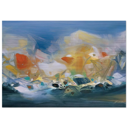 NUEE IMMAT RIELLE 2007 - Chu teh Chun Brushed Aluminum Print - 70x100 cm / 28x40 inches | Chu teh Chun Aluminum Print | Chu teh Chun Prints