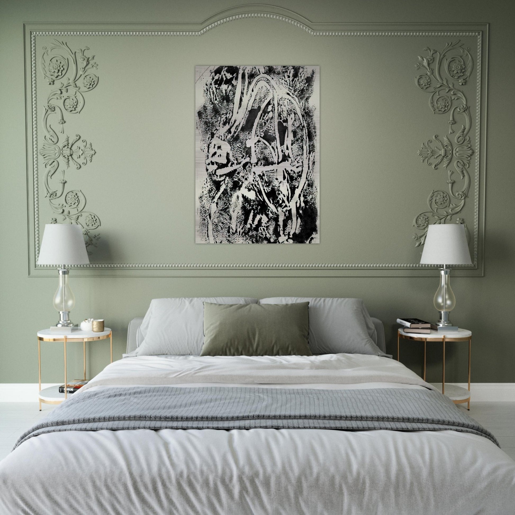 Untitled - 1961 - Adja Yunkers Brushed Aluminum Print - 70x100 cm / 28x40 inches | Adja Yunkers Aluminum Print | Adja Yunkers Prints