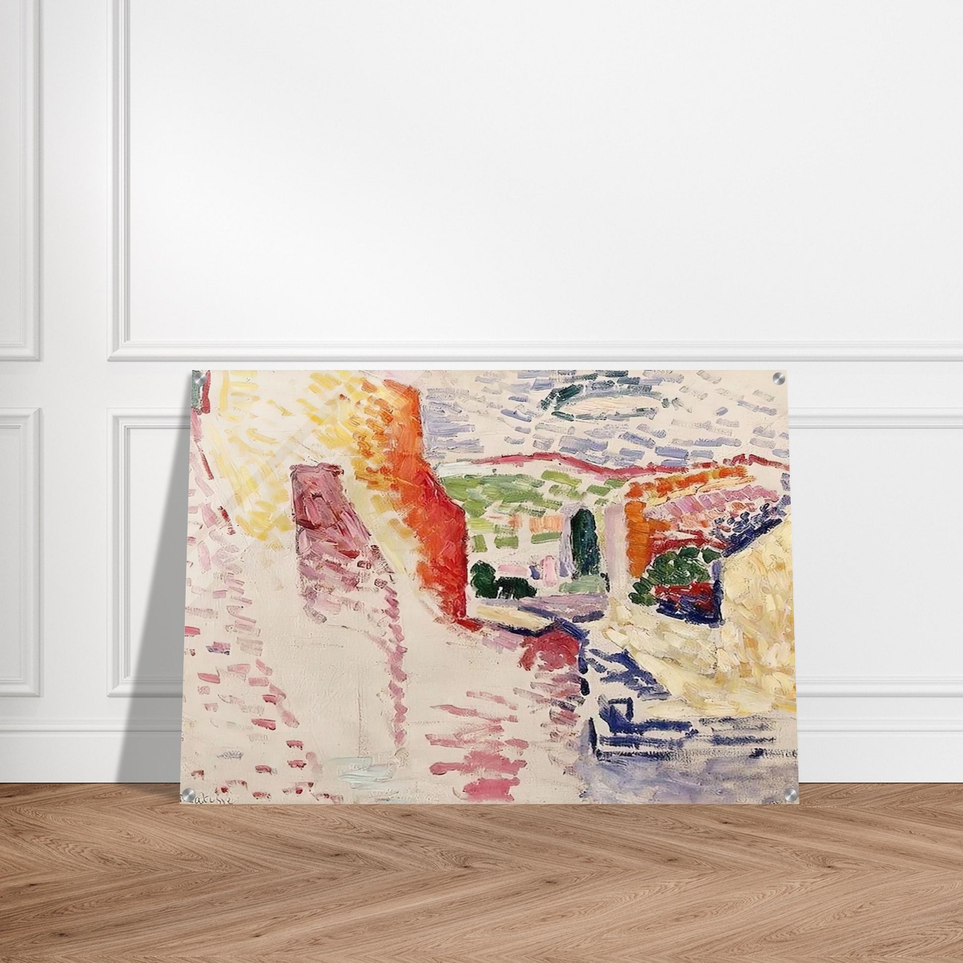 SUN STREET 1905 - Henri Matisse Acrylic Print - 70x100 cm / 28x40″ inches | Henri Matisse Wall Art | Henri Matisse Prints