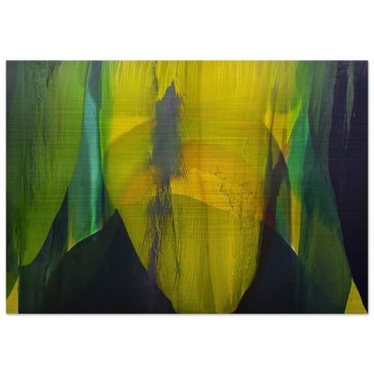 Phenomena Lasting Dawn - 1977 - Paul Jenkins Brushed Aluminum Print - 70x100 cm / 28x40 inches | Paul Jenkins Aluminum Print | Paul Jenkins Prints