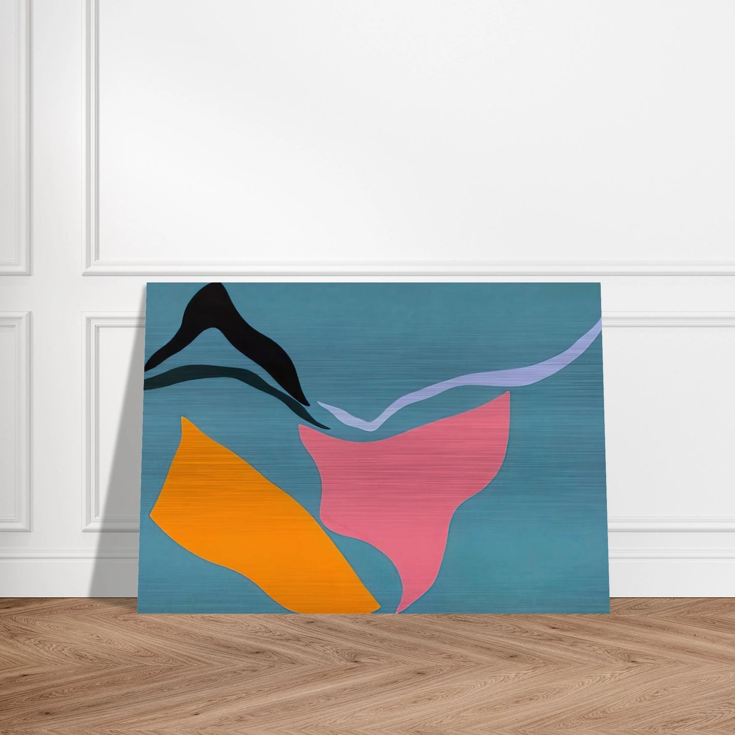 Untitled - 1971 - Ray Parker Brushed Aluminum Print - 70x100 cm / 28x40 inches | Ray Parker Aluminum Print | Ray Parker Prints