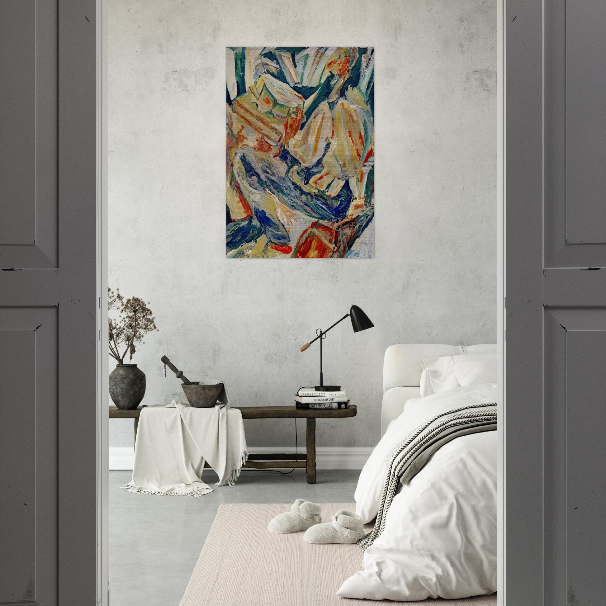 THE PHILOSOPHER 1921 - Chaim Soutine Brushed Aluminum Print - 70x100 cm / 28x40 inches | Chaim Soutine Aluminum Print | Chaim Soutine Prints
