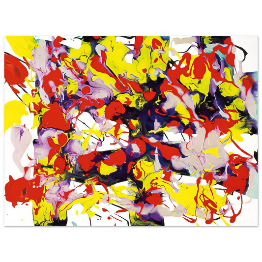Sam Francis - Untitled  SFP94-69  SFF 1743   75x100 cm / 30x40inches Fine Art Poster
