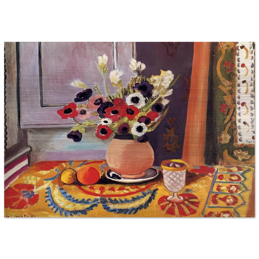 STILL LIFE 4 - Henri Matisse Brushed Aluminum Print - 70x100 cm / 28x40 inches | Henri Matisse Aluminum Print | Henri Matisse Prints