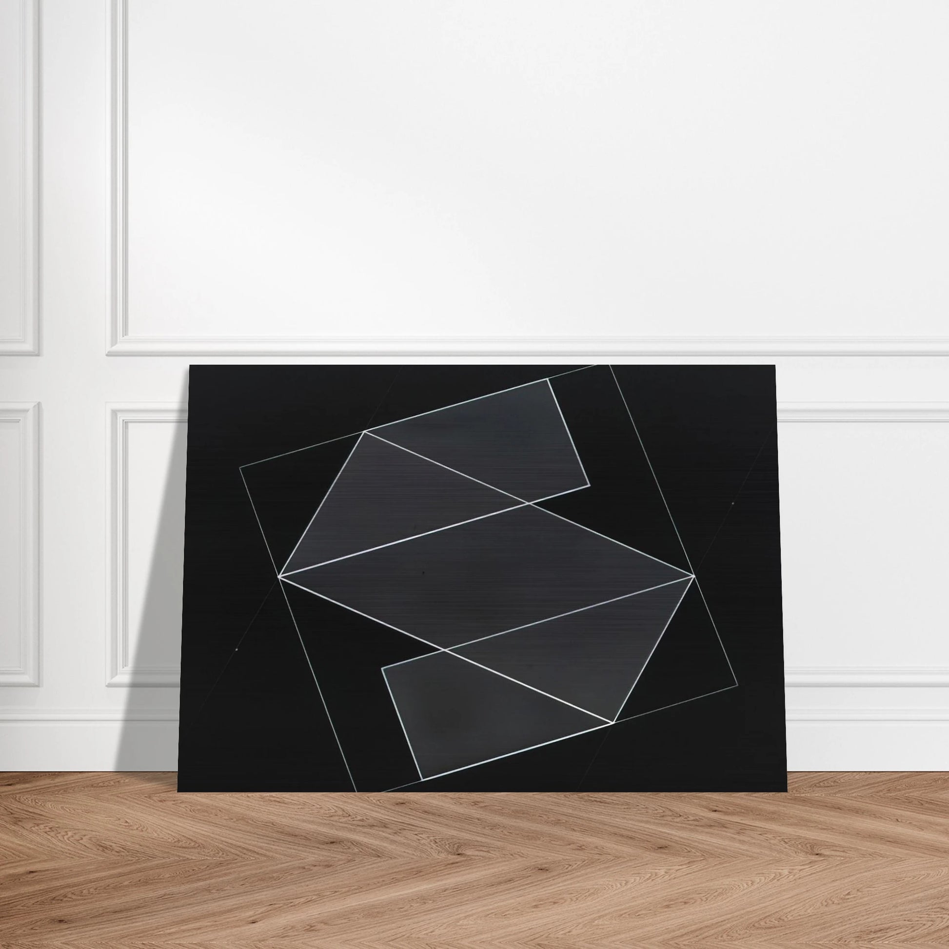 STRUCTURAL CONSTELLATION 1952 - Josef Albers Brushed Aluminum Print - 70x100 cm / 28x40 inches | Josef Albers Aluminum Print | Josef Albers Prints
