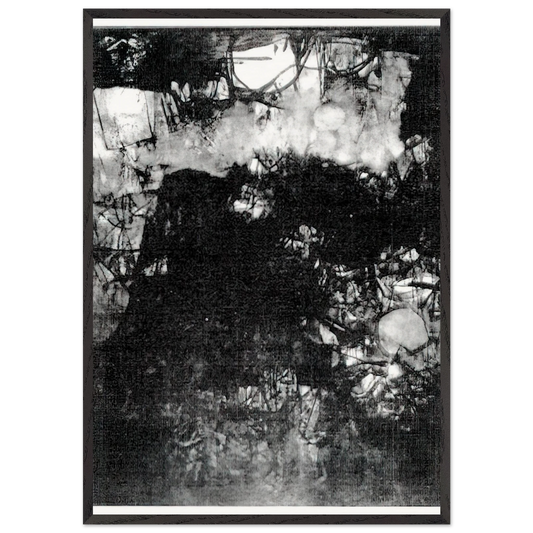 Untitled - 1951 N5 - Edward Corbett 70x100 cm / 28x40 inches Framed Art Print – Black Wooden Frame