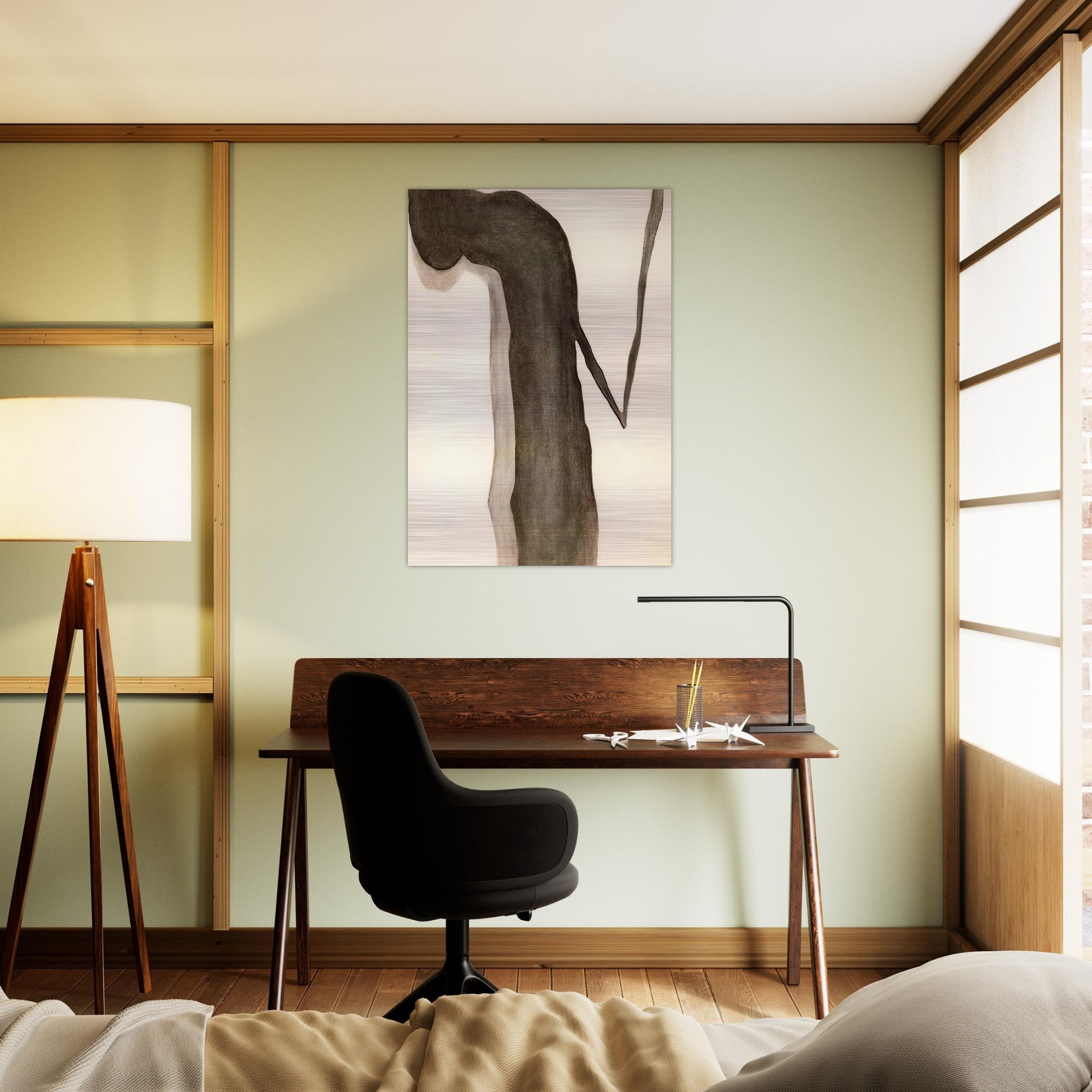 Drawing V - Georgia O'Keeffe Brushed Aluminum Print - 70x100 cm / 28x40 inches | Georgia O'Keeffe Aluminum Print | Georgia O'Keeffe Prints