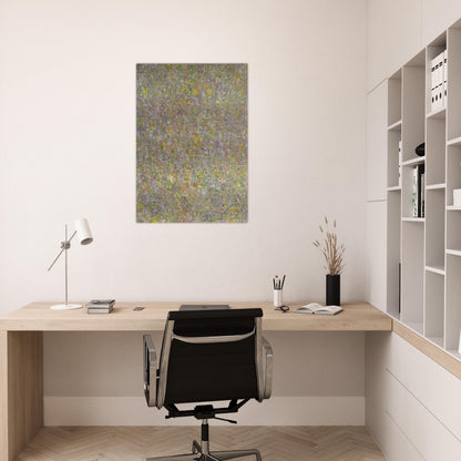 FLAG 1963 - Milton Resnick Brushed Aluminum Print - 70x100 cm / 28x40 inches | Milton Resnick Aluminum Print | Milton Resnick Prints