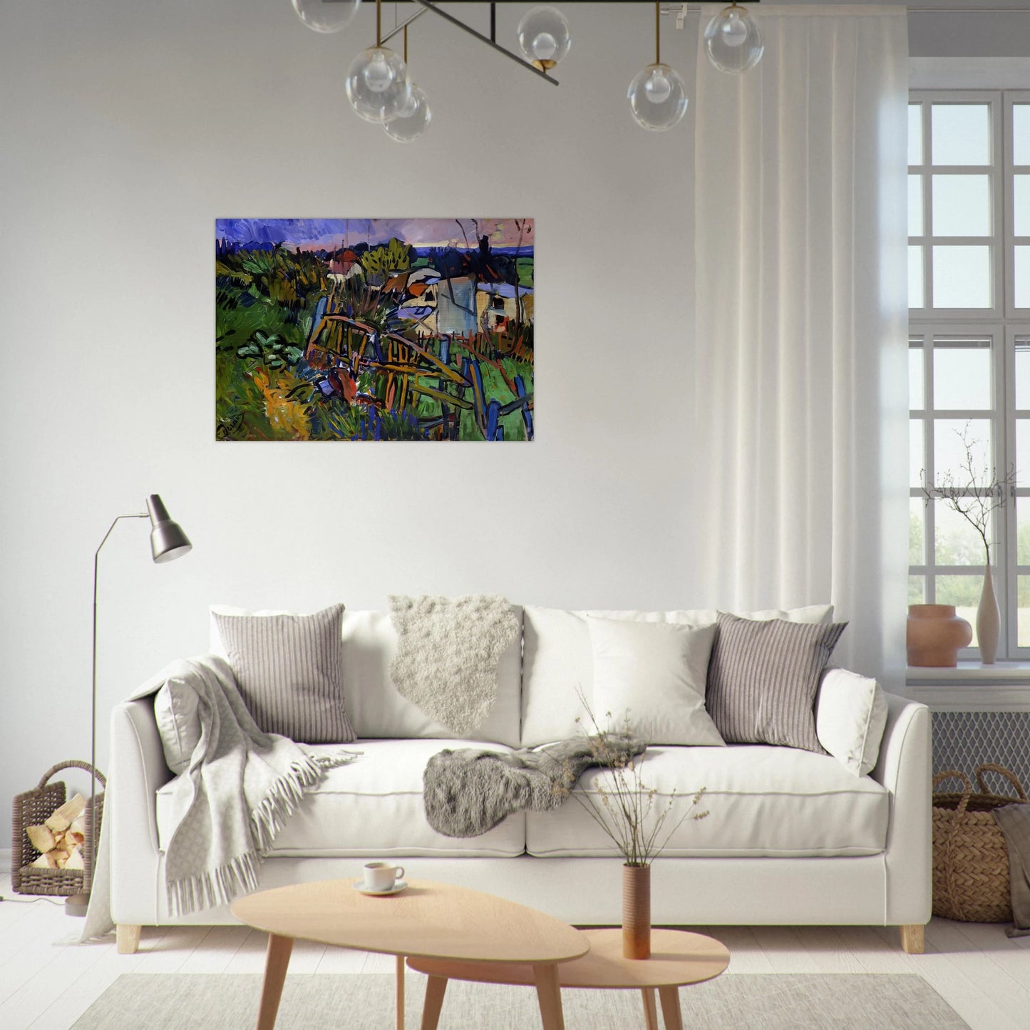LANDSCAPE 1906 - Andre Derain Brushed Aluminum Print - 70x100 cm / 28x40 inches | Andre Derain Aluminum Print | Andre Derain Prints