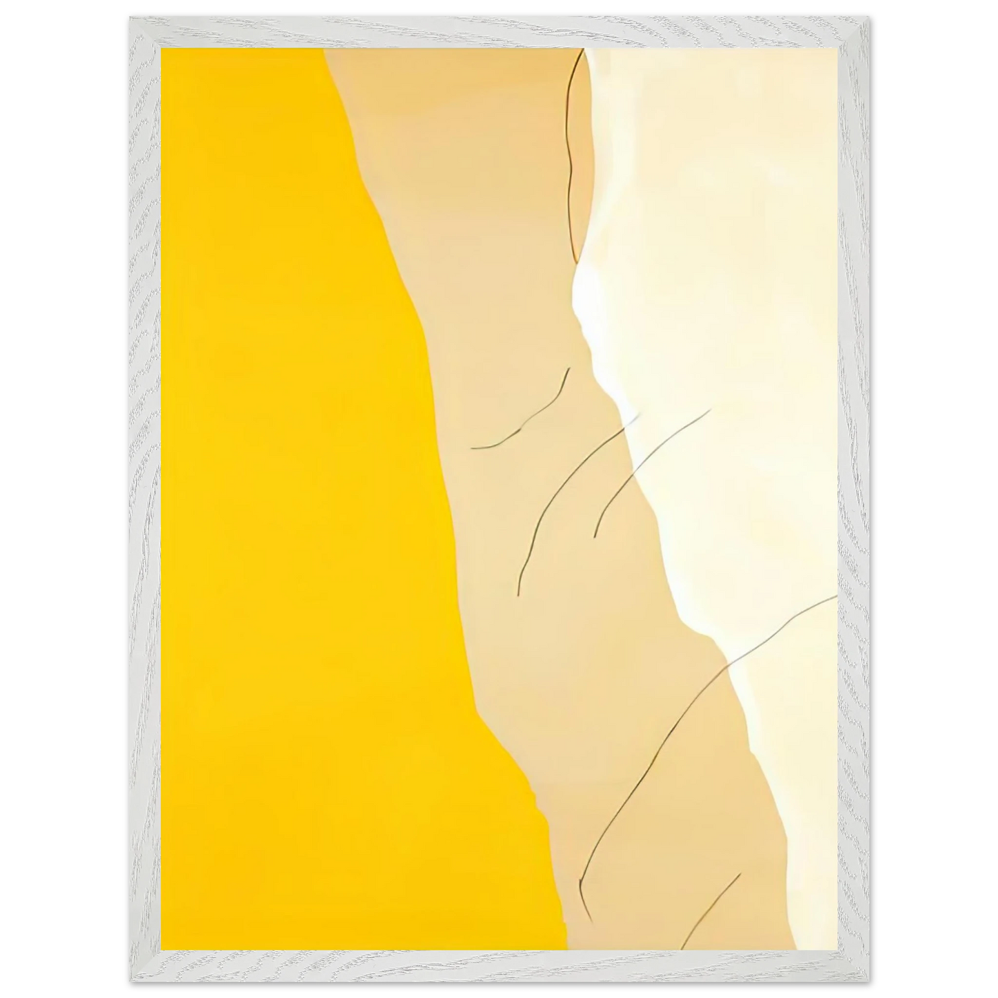 Helen Frankenthaler - Mornings, 1971- Wall Art - 21x29.7 cm / 8x12" - Premium Wooden Framed Poster With Fine Art Paper-canvas - Black frame