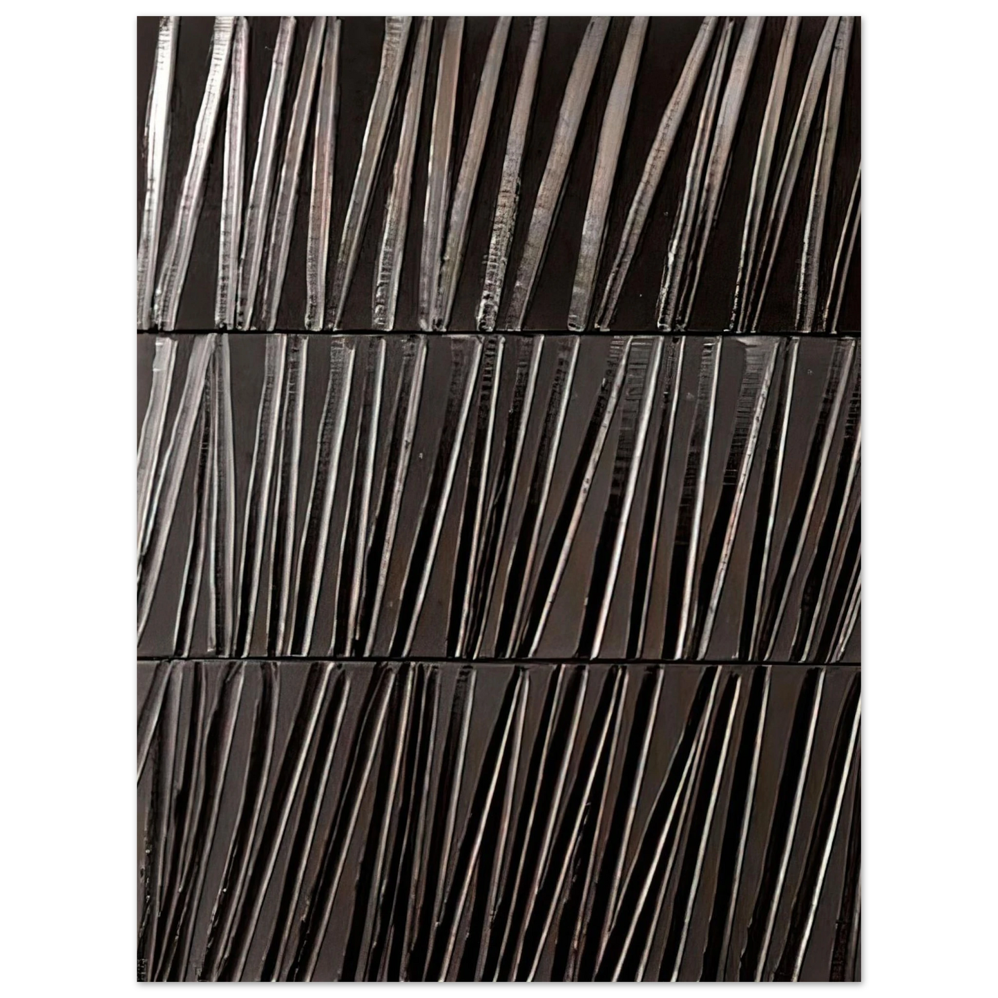 Pierre Soulages - Peinture 244 x 181 cm, 23 novembre 2010 - 2010  75x100 cm / 30x40inches Fine Art Poster