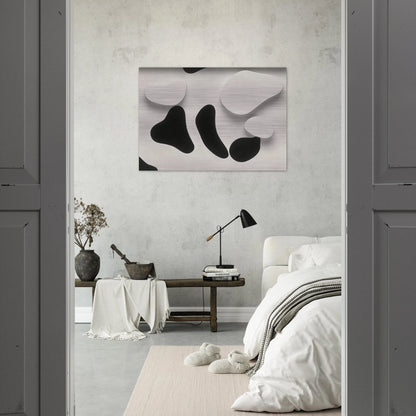 Constellation According to the Laws of Chance - Jean Arp Brushed Aluminum Print - 70x100 cm / 28x40 inches | Jean Arp Aluminum Print | Jean Arp Prints