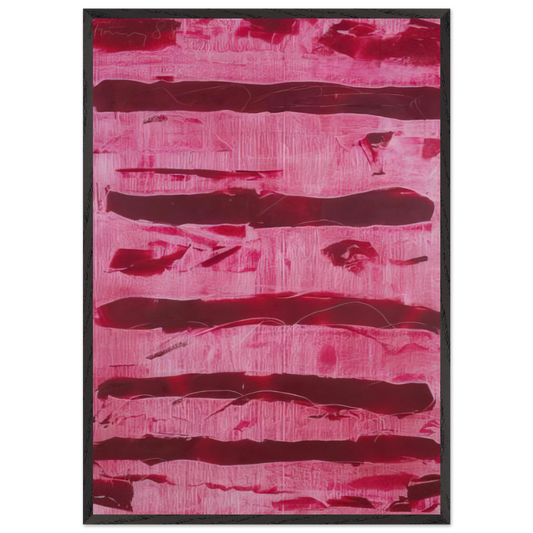 Capri - 1988 - Gunther Forg 70x100 cm / 28x40 inches Framed Art Print – Black Wooden Frame
