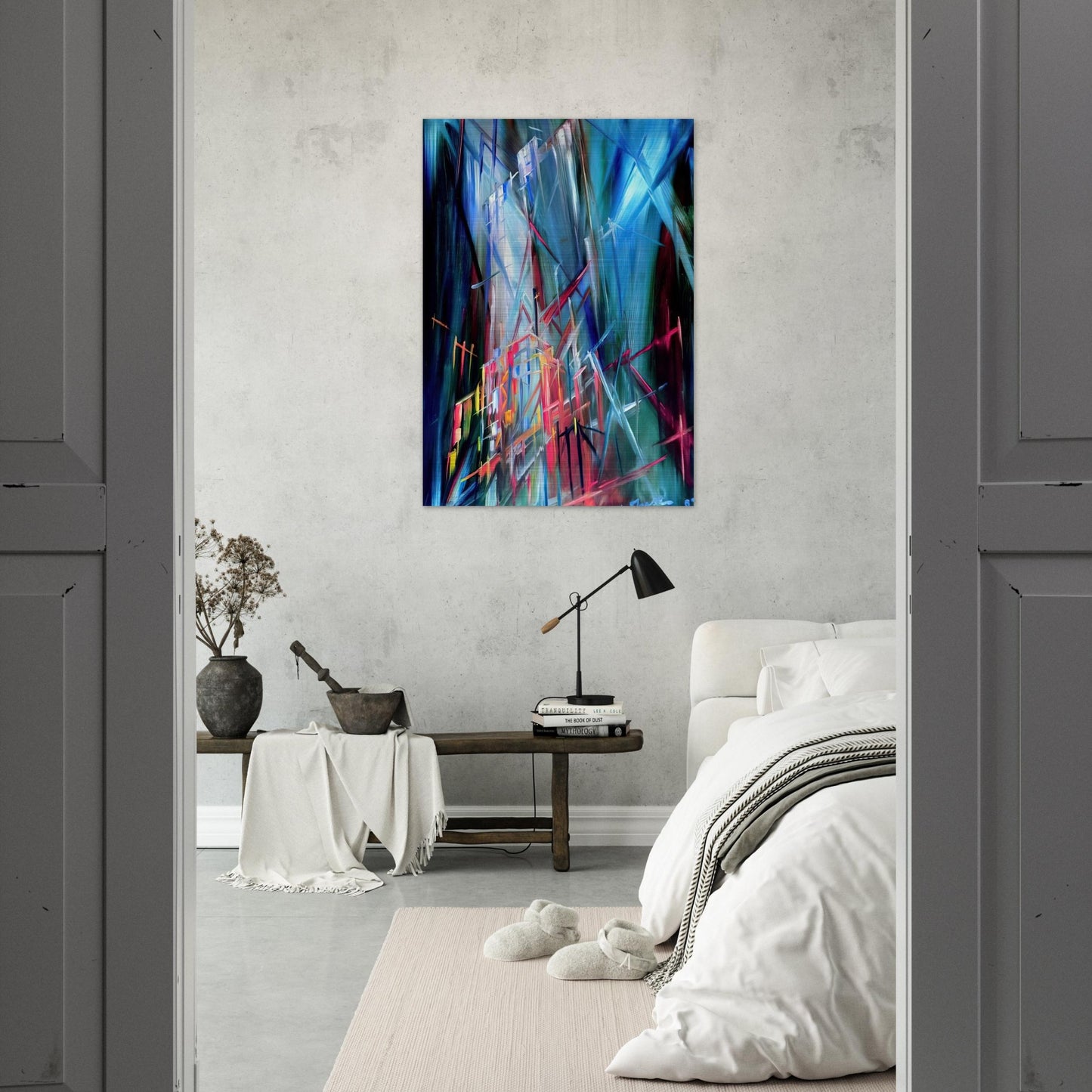 Fantasy - Konrad Zuse Brushed Aluminum Print - 70x100 cm / 28x40 inches | Konrad Zuse Aluminum Print | Konrad Zuse Prints