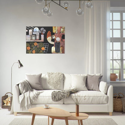 THE MORACCANS 1916 - Henri Matisse Brushed Aluminum Print - 70x100 cm / 28x40 inches | Henri Matisse Aluminum Print | Henri Matisse Prints
