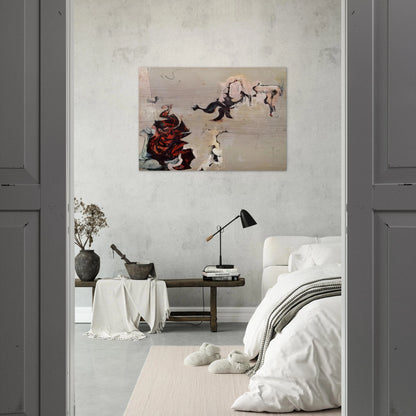 Untitled - 1959 - Hassel Smith Brushed Aluminum Print - 70x100 cm / 28x40 inches | Hassel Smith Aluminum Print | Hassel Smith Prints