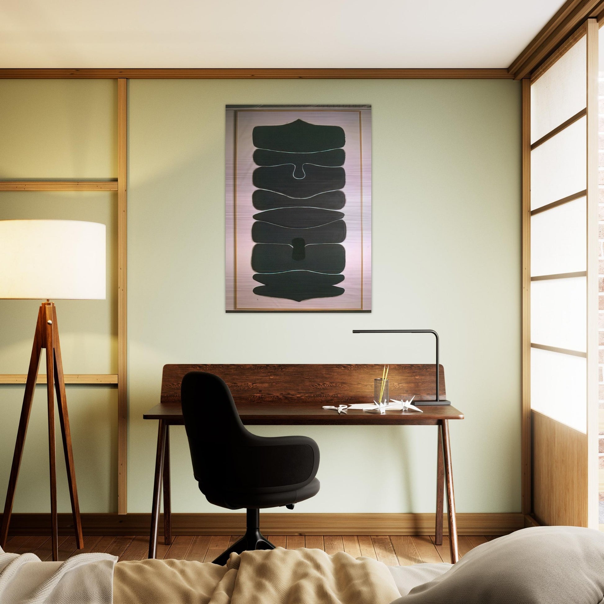 APPOLLO 1 ASCENDING DEVELOPMENT 1969 - Victor Pasmore Brushed Aluminum Print - 70x100 cm / 28x40 inches | Victor Pasmore Aluminum Print | Victor Pasmore Prints