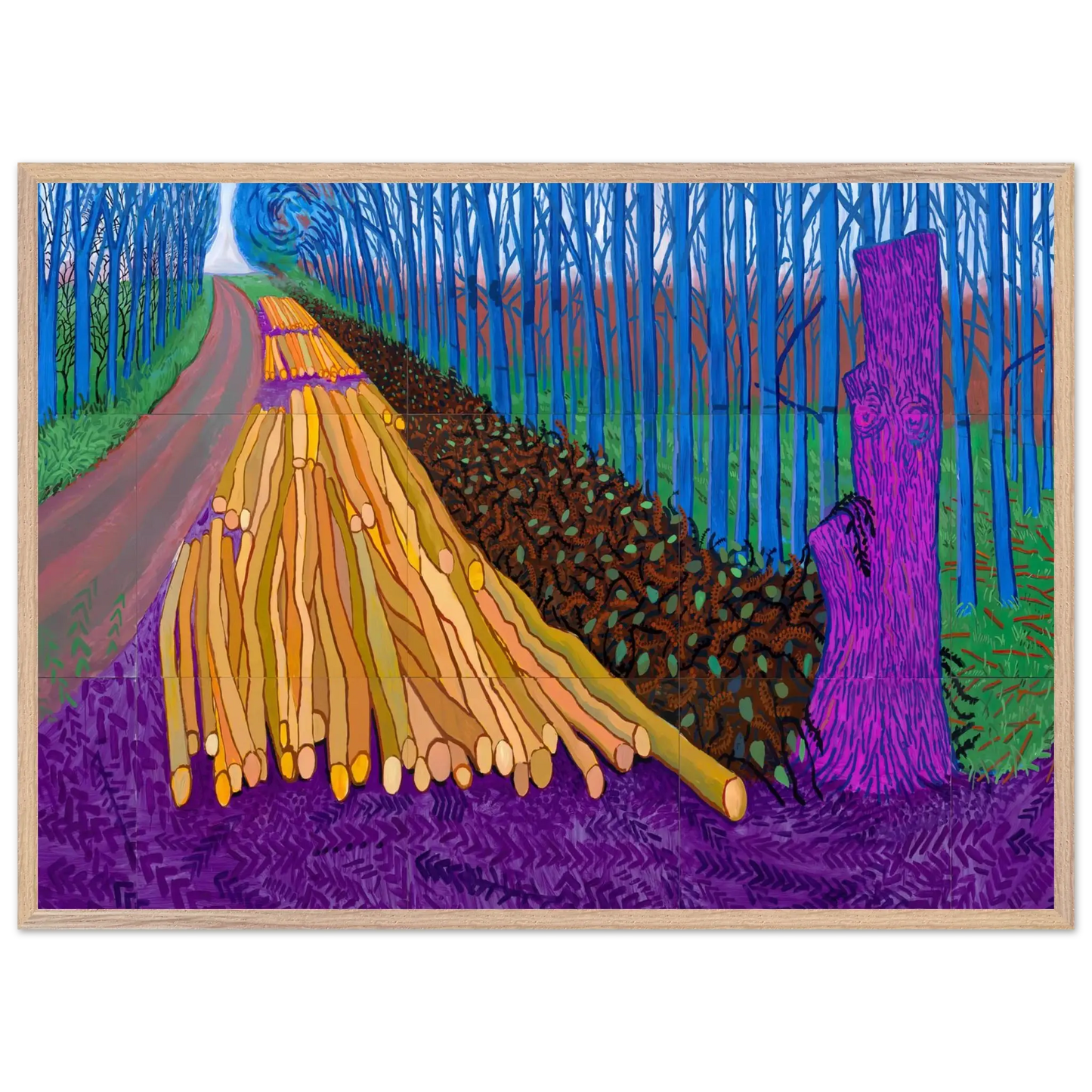 David Hockney - David Hockney Wall art - 60x80 cm / 24x32 Inches - Fine Art Poster - -