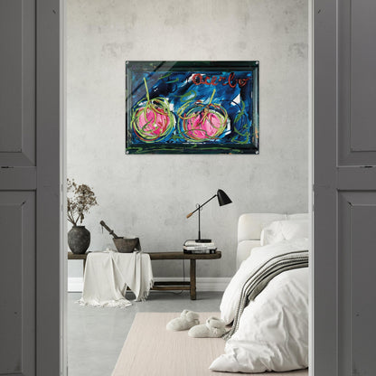 Acerbo - 1984 - Mario Schifano Acrylic Print - 70x100 cm / 28x40″ inches