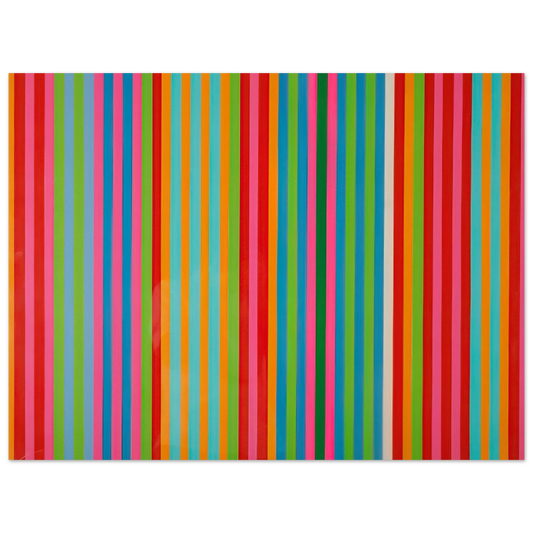 Gene Davis - Passion Flower - 1968  75x100 cm / 30x40inches Fine Art Poster