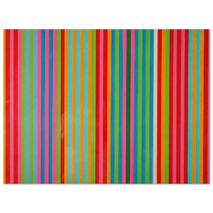 Gene Davis - Passion Flower - 1968  75x100 cm / 30x40inches Fine Art Poster