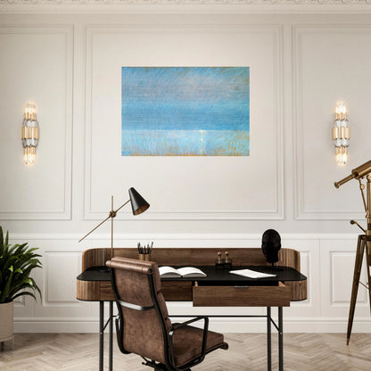 The Evening Star - Childe Hassam Brushed Aluminum Print - 70x100 cm / 28x40 inches | Childe Hassam Aluminum Print | Childe Hassam Prints