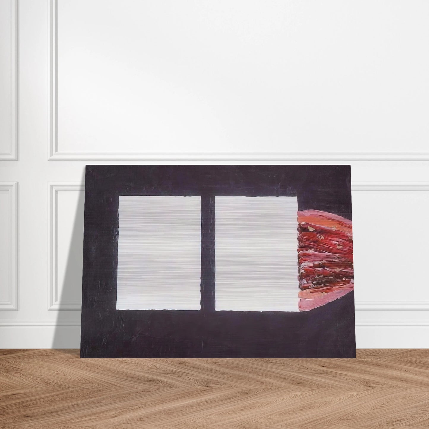 Untitled, No. 12a - 1957 - Forrest Bess Brushed Aluminum Print - 70x100 cm / 28x40 inches | Forrest Bess Aluminum Print | Forrest Bess Prints