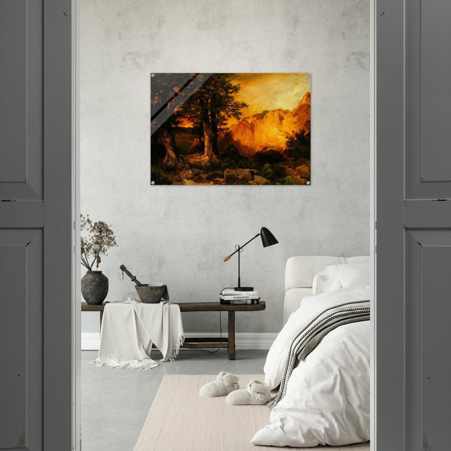 The Grand Canyon - Thomas Moran Acrylic Print - 70x100 cm / 28x40″ inches