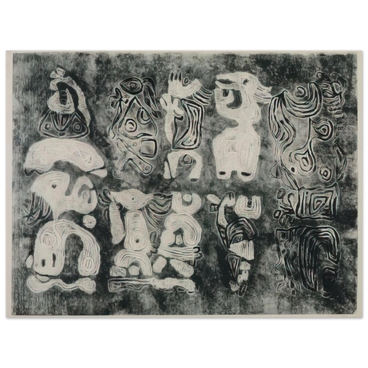 Karl Otto Gotz - Gilgamesh  75x100 cm / 30x40inches Fine Art Poster