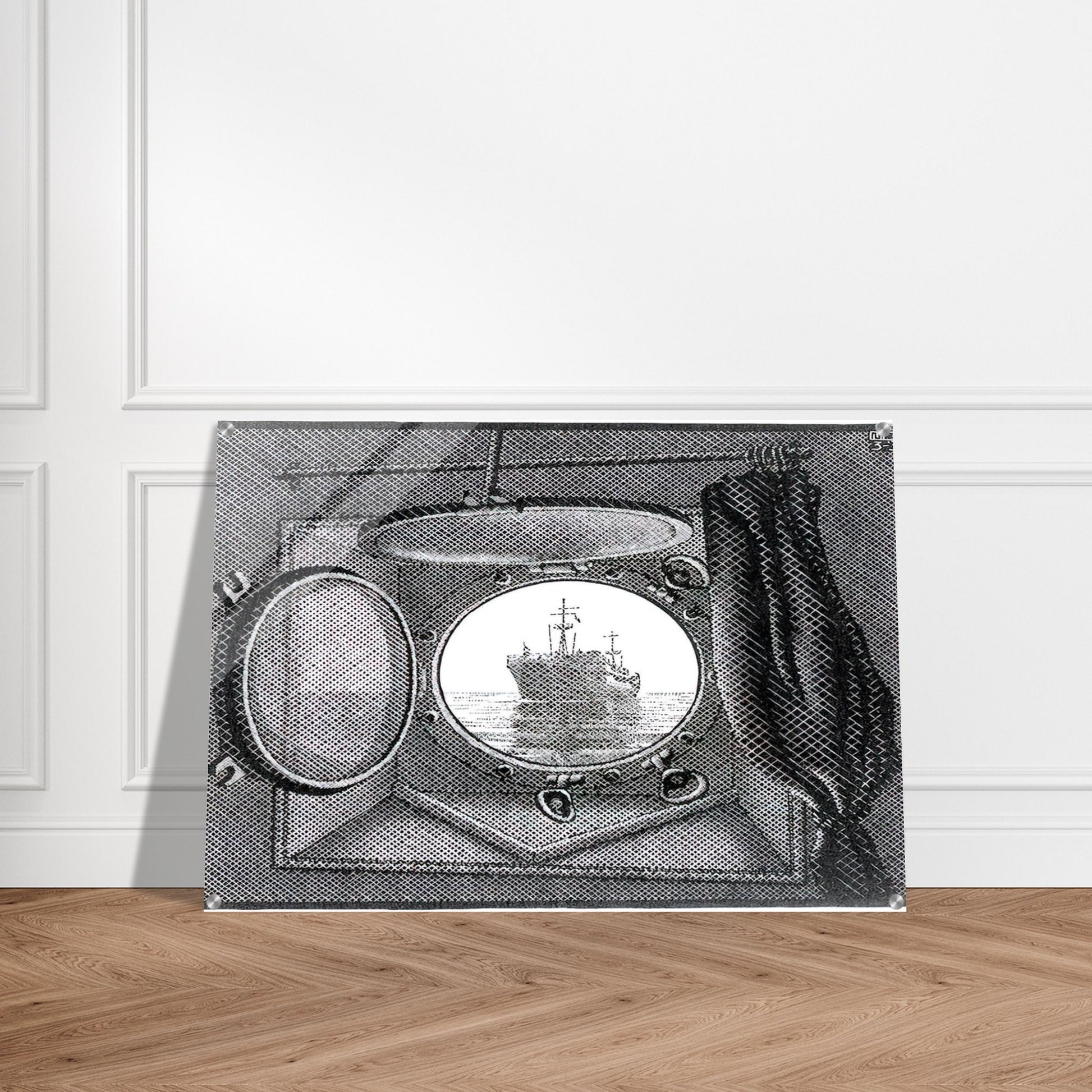 PORTHOLE - MC Escher Acrylic Print - 70x100 cm / 28x40″ inches | Maurits Cornelis Escher Prints