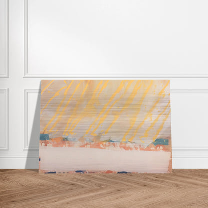 Paradise - 1979 - Albert Irvin Brushed Aluminum Print - 70x100 cm / 28x40 inches | Albert Irvin Aluminum Print | Albert Irvin Prints