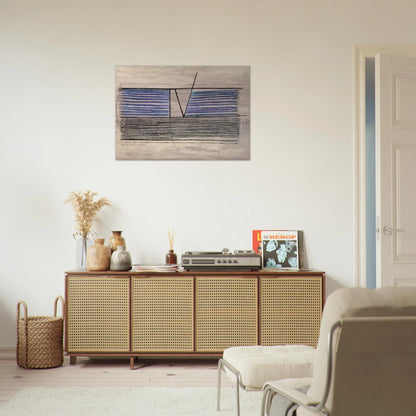 Untitled - 1964 - Bice Lazzari Brushed Aluminum Print - 70x100 cm / 28x40 inches | Bice Lazzari Aluminum Print | Bice Lazzari Prints