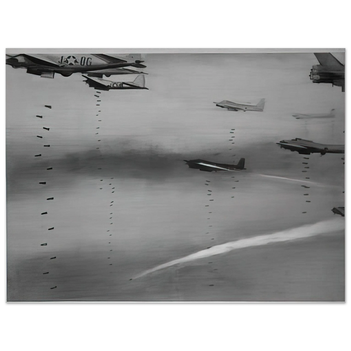 Gerhard Richter - BOMBERS 1963  75x100 cm / 30x40inches Fine Art Poster