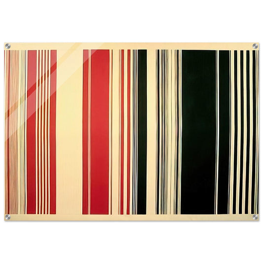 Concord - 1982 - Gene Davis Acrylic Print - 70x100 cm / 28x40″ inches