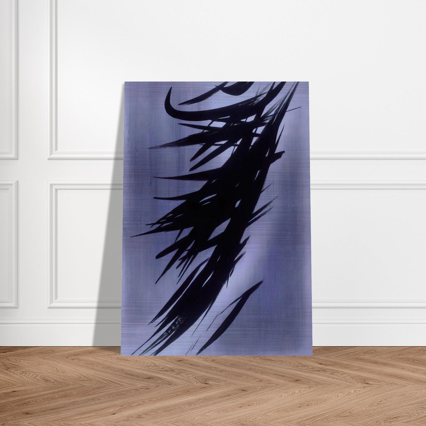 Untitled T1958-3 - 1958 - Hans Hartung Brushed Aluminum Print - 70x100 cm / 28x40 inches | Hans Hartung Aluminum Print | Hans Hartung Prints