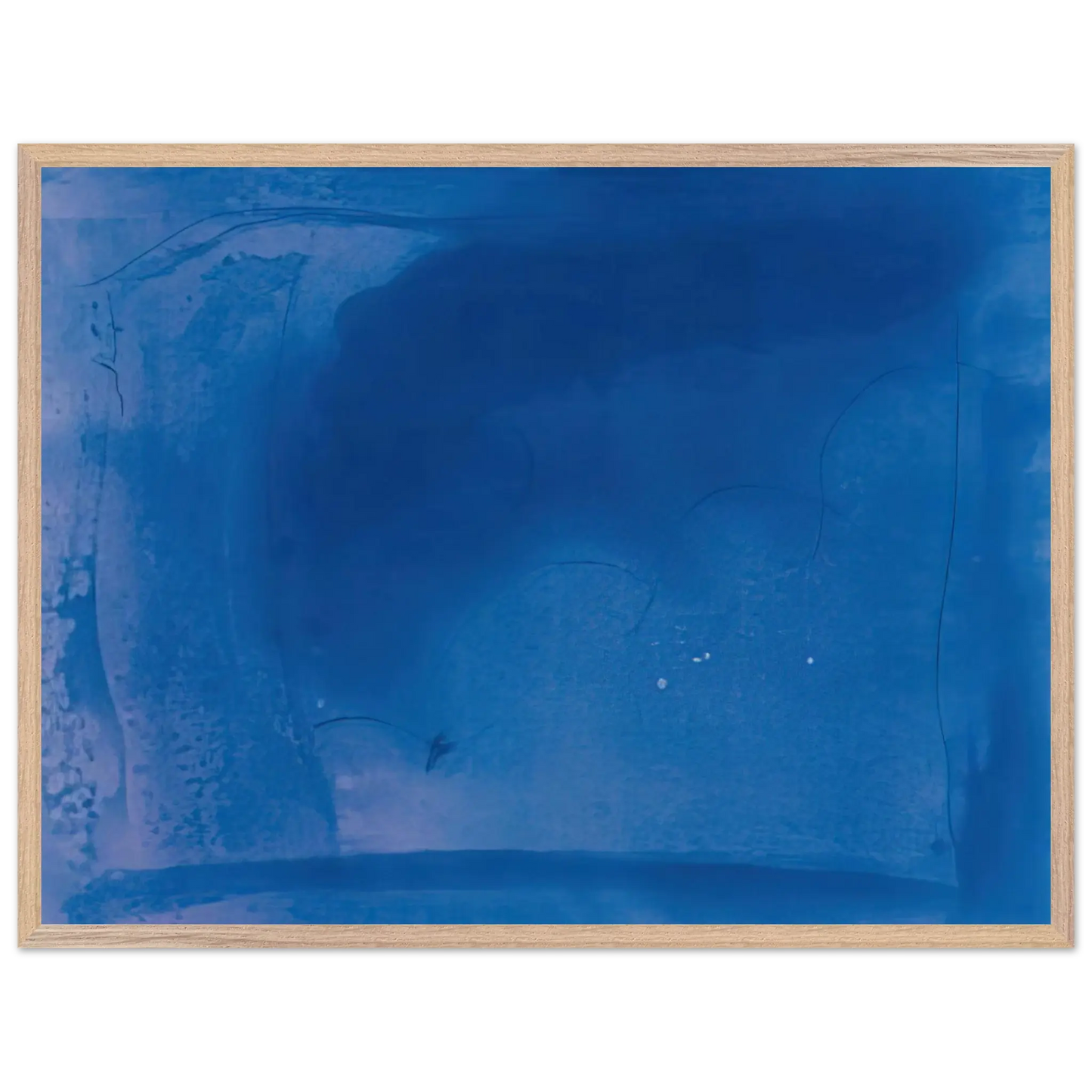 Helen Frankenthaler - Corot s Mark - 1987 Wall art - 21x29.7 cm / 8x12" - Fine Art Poster - -