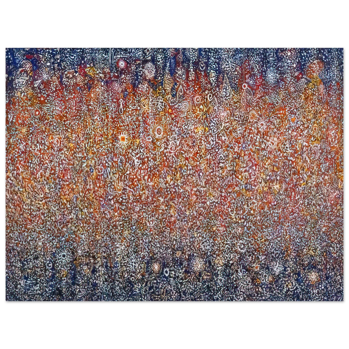 Richard Pousette-Dart - Celebration, Birth - 1976  75x100 cm / 30x40inches Fine Art Poster